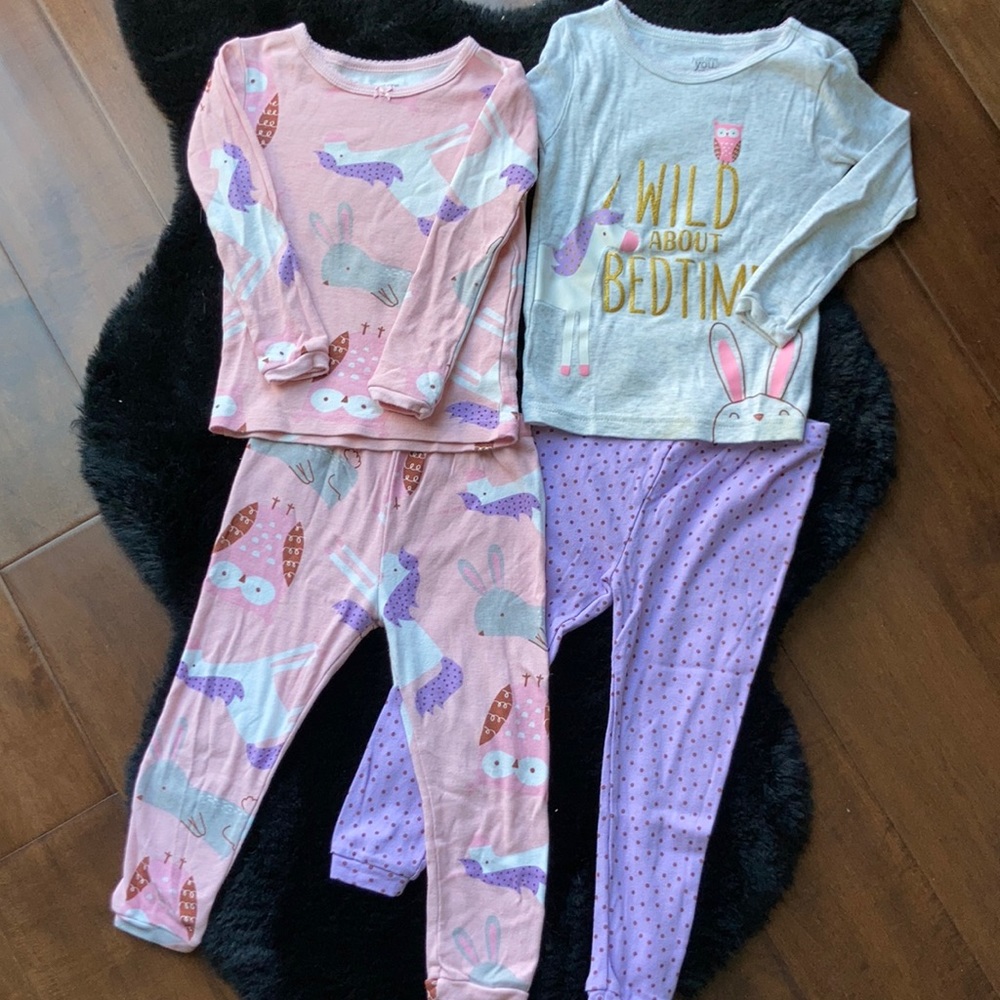 Unicorn & Owl Pajama Set